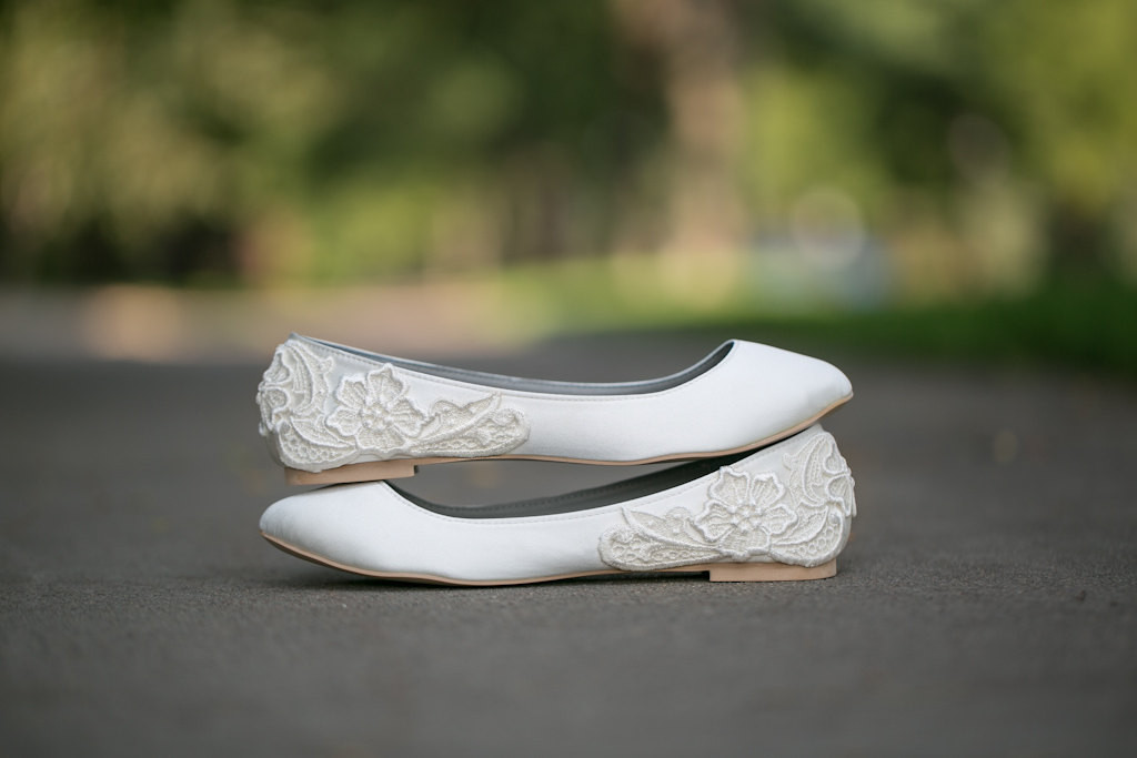 Flat Wedding Shoes For Bride
 Wedding Shoes Ivory Bridal Flats Wedding Flats Ivory