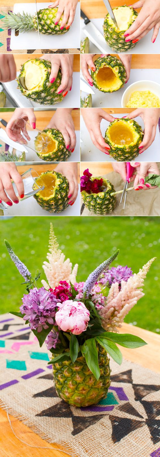 Flower Arrangement Ideas For Engagement Party
 Engagement Party 101 Hawaiian Luau Party Pretty Designs