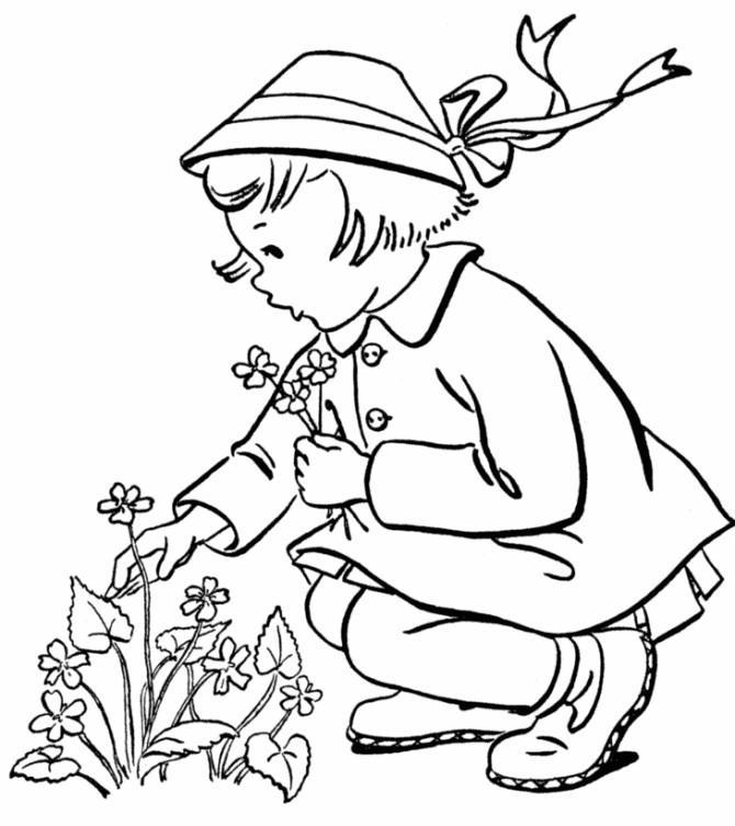 Flower Coloring Pages For Girls
 Coloring Pages for Girls Best Coloring Pages For Kids