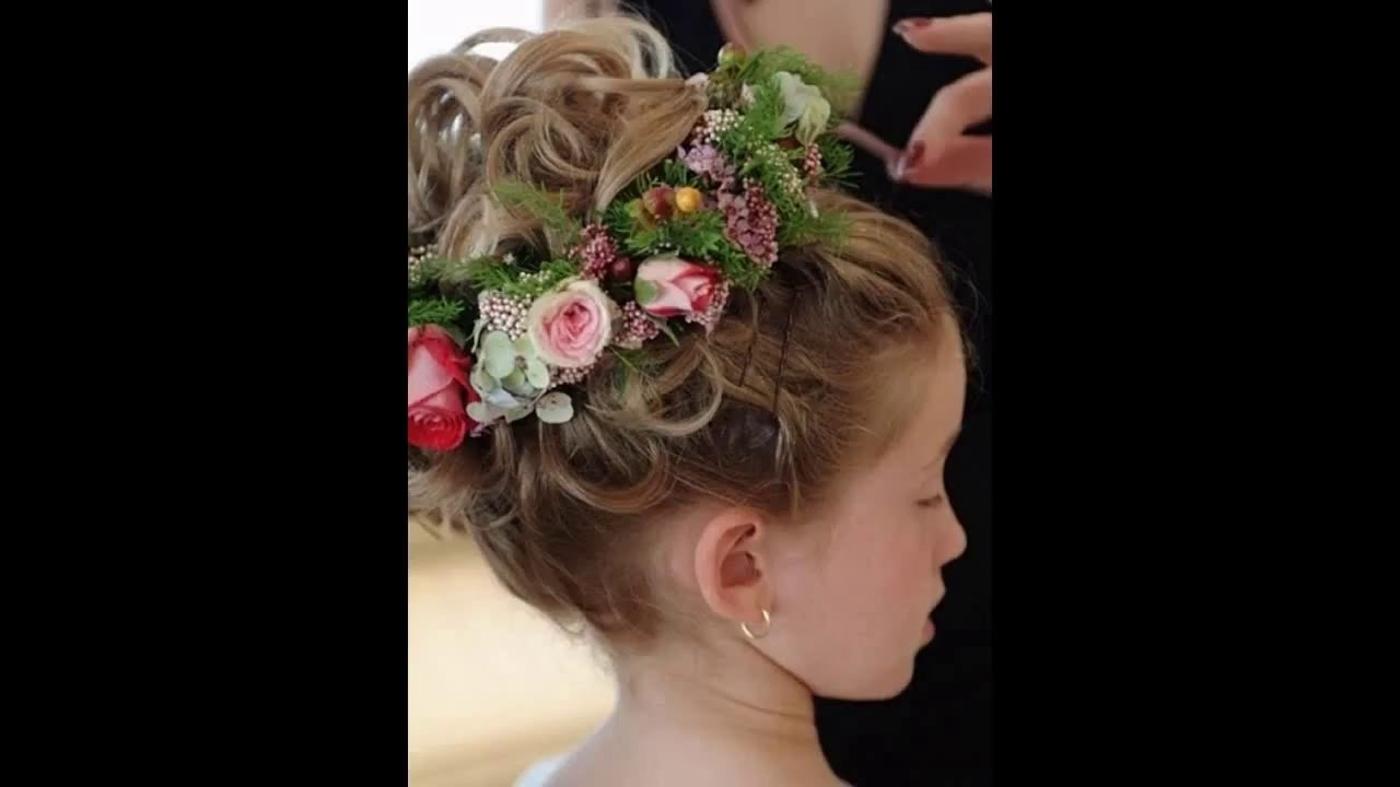 Flower Girl Wedding Hairstyles
 Flower girl wedding hairstyles