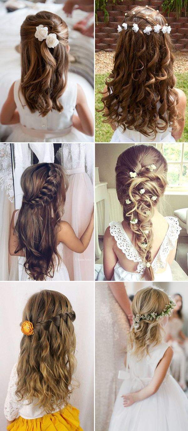 Flower Girl Wedding Hairstyles
 2017 New Wedding Hairstyles for Brides and Flower Girls