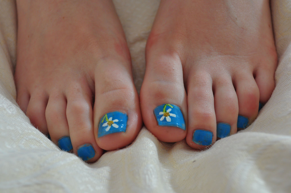 Flower Nail Art Designs For Toes
 32 Flower Toe Nail Designs Nail Designs