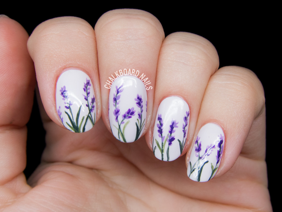 Flower Nail Designs
 20 Spring Nail Designs — Pretty Spring Nail Art Ideas