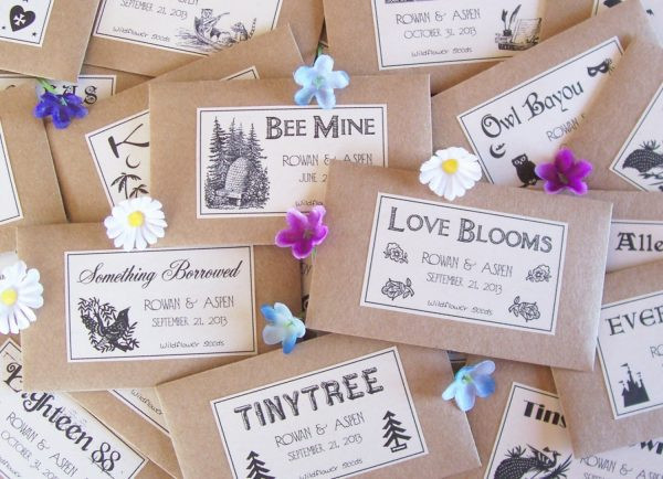 Flower Seed Wedding Favors DIY
 12 Wedding Favor Ideas For Your Tropical Island Theme