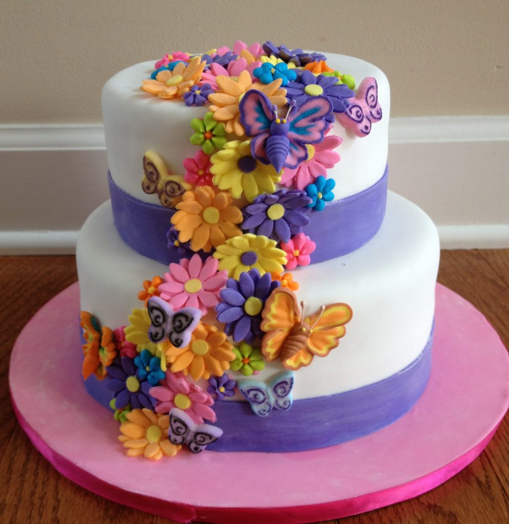 Flowers Birthday Cake
 Sweet Art