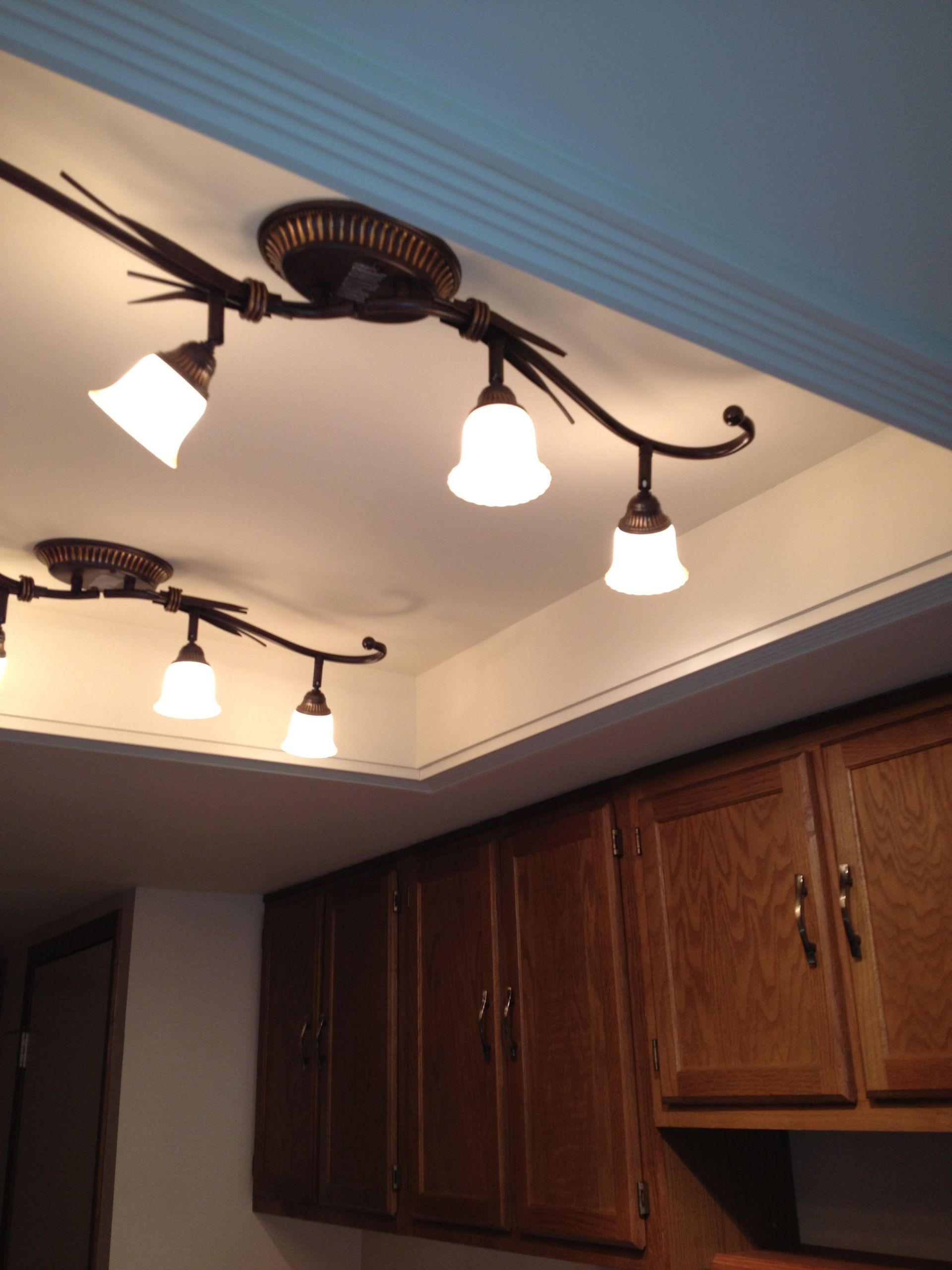 Fluorescent Kitchen Light Fixtures
 Pin on For the Home