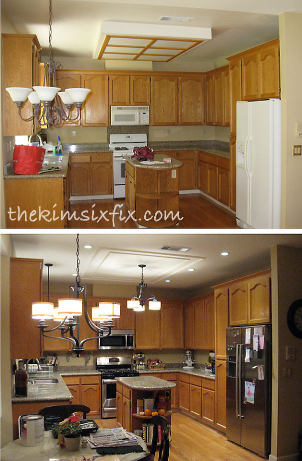 Fluorescent Kitchen Light Fixtures
 Hometalk
