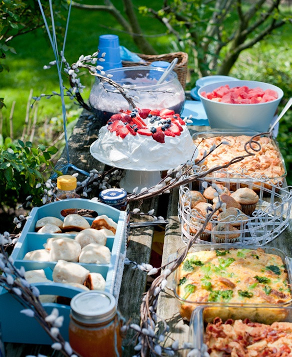 Food Ideas For Outdoor Party
 Party outdoors food ideas Woodland Party