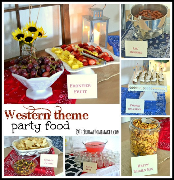 Food Ideas For Western Theme Party
 Western theme baby shower gender neutral