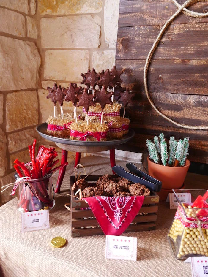 Food Ideas For Western Theme Party
 Kara s Party Ideas Wild West Birthday Party