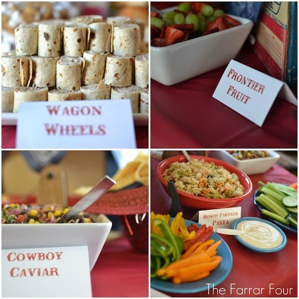 Food Ideas For Western Theme Party
 Pin by Kelli Vickers on Kinnon s 2nd Birthday