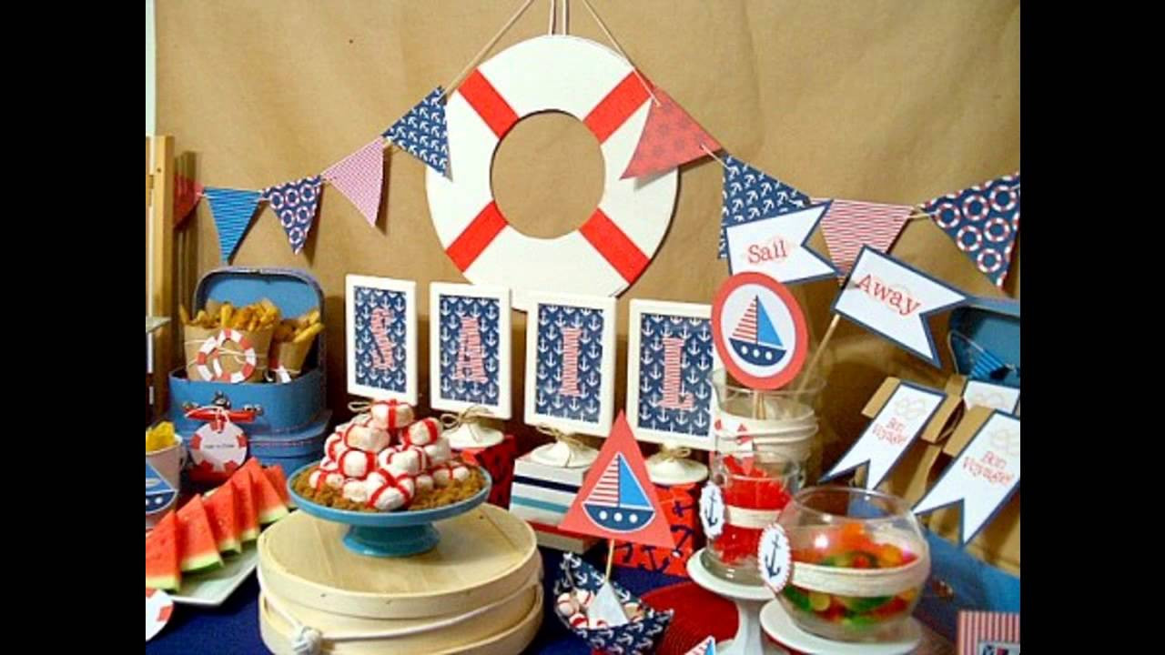 Food Ideas Nautical Theme Party
 Stunning Nautical party decor ideas