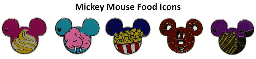 Food Pins
 New Disney food inspired pins to be released this month