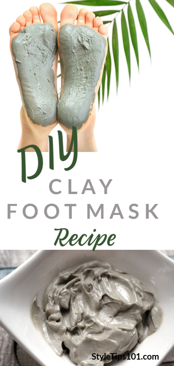 Foot Mask DIY
 DIY Mud Foot Mask For Detox & Smooth Skin
