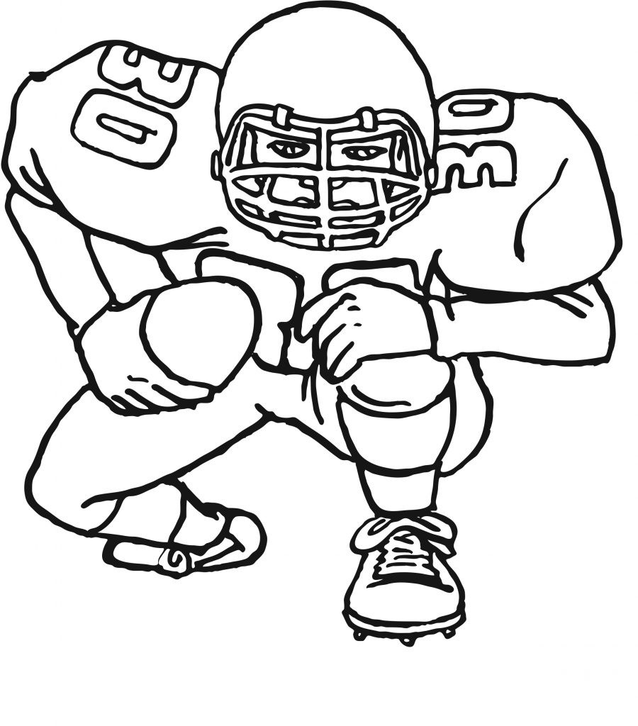 Football Coloring Pages For Kids
 Free Printable Football Coloring Pages for Kids Best