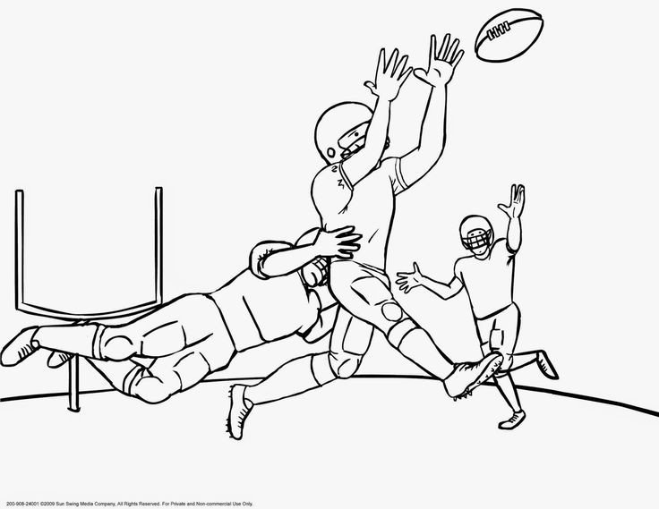 Football Coloring Pages For Kids
 66 best Football Coloring Pages images on Pinterest