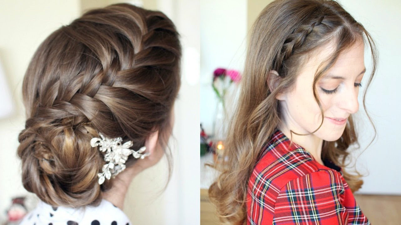 Formal Hairstyles For Women
 2 Pretty Braided Hairstyle Ideas