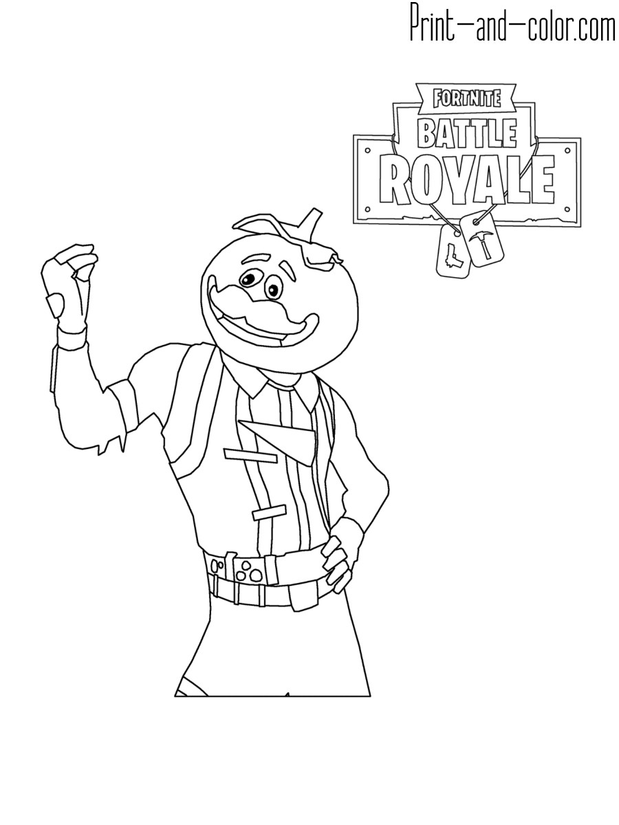 Fortnite Coloring Pages For Kids
 Fortnite coloring pages