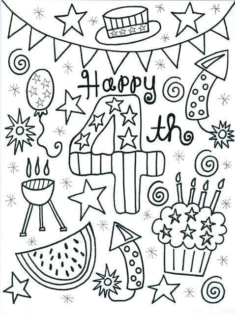 Fourth Of July Printable Coloring Pages
 4th of July Coloring Pages Best Coloring Pages For Kids