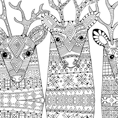 Free Adult Coloring Pages Christmas
 ChristmasColor
