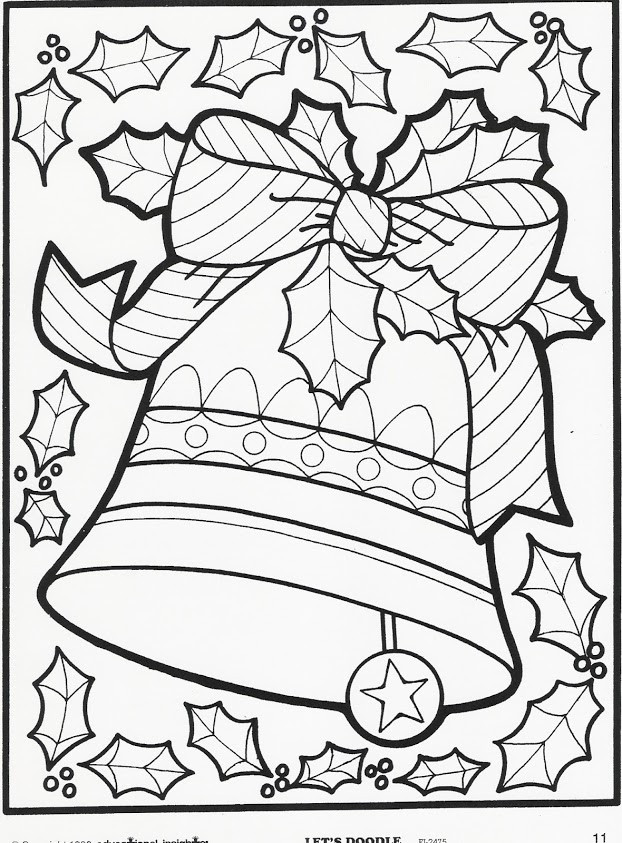 Free Adult Coloring Pages Christmas
 More Let’s Doodle Coloring Pages