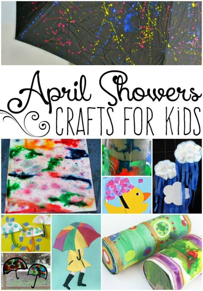 Free Art For Kids
 20 April Showers Crafts for Kids
