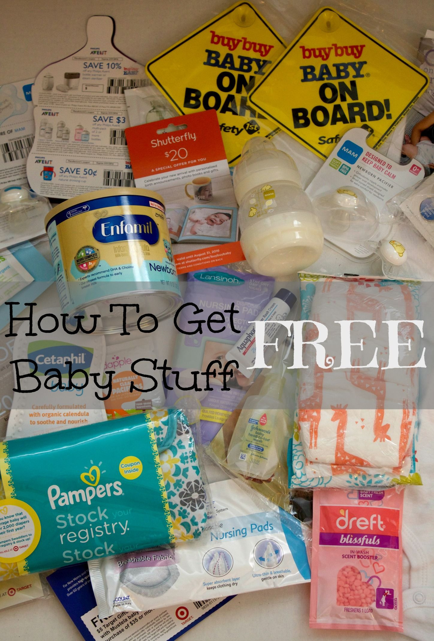 Free Baby Gifts
 How To Get Free Baby Stuff Baby Stuff and Ideas