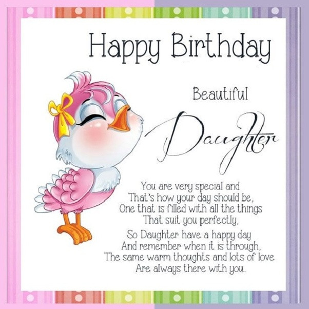 Free Birthday Cards For Daughter
 How to say happy birthday to my daughter Quora