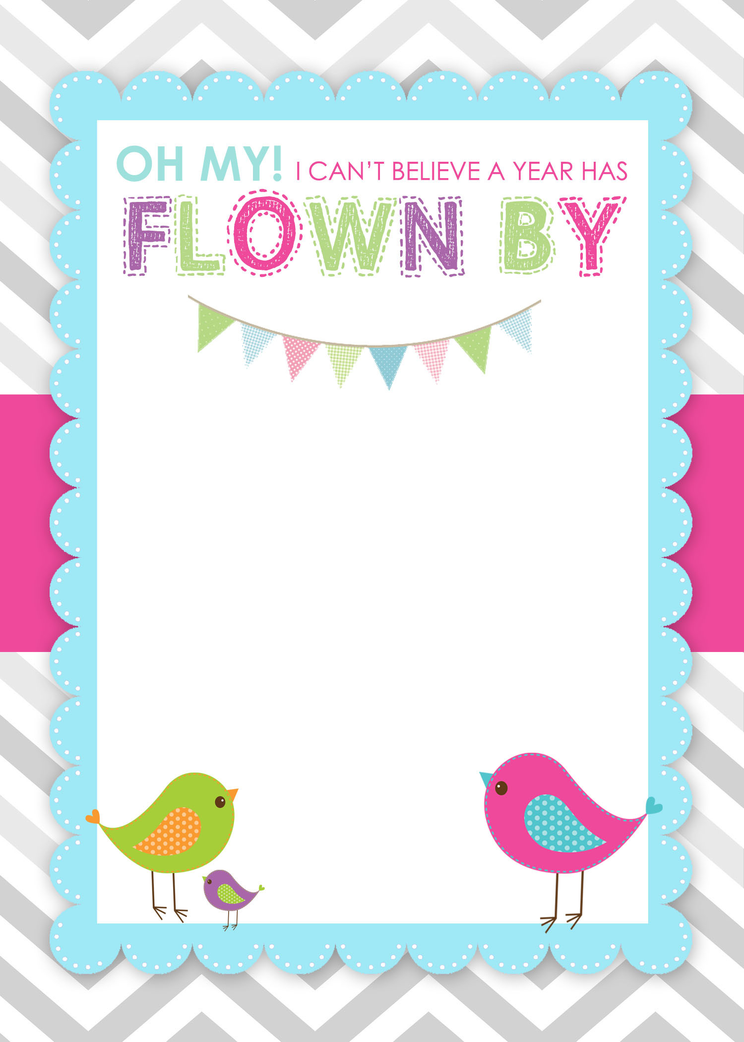 Free Birthday Invitations To Print
 Bird Themed Birthday Party with FREE Printables How to