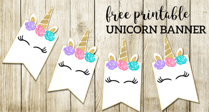 Free Birthday Party Printables Decorations
 Free Printable Unicorn Invitations Template Paper Trail