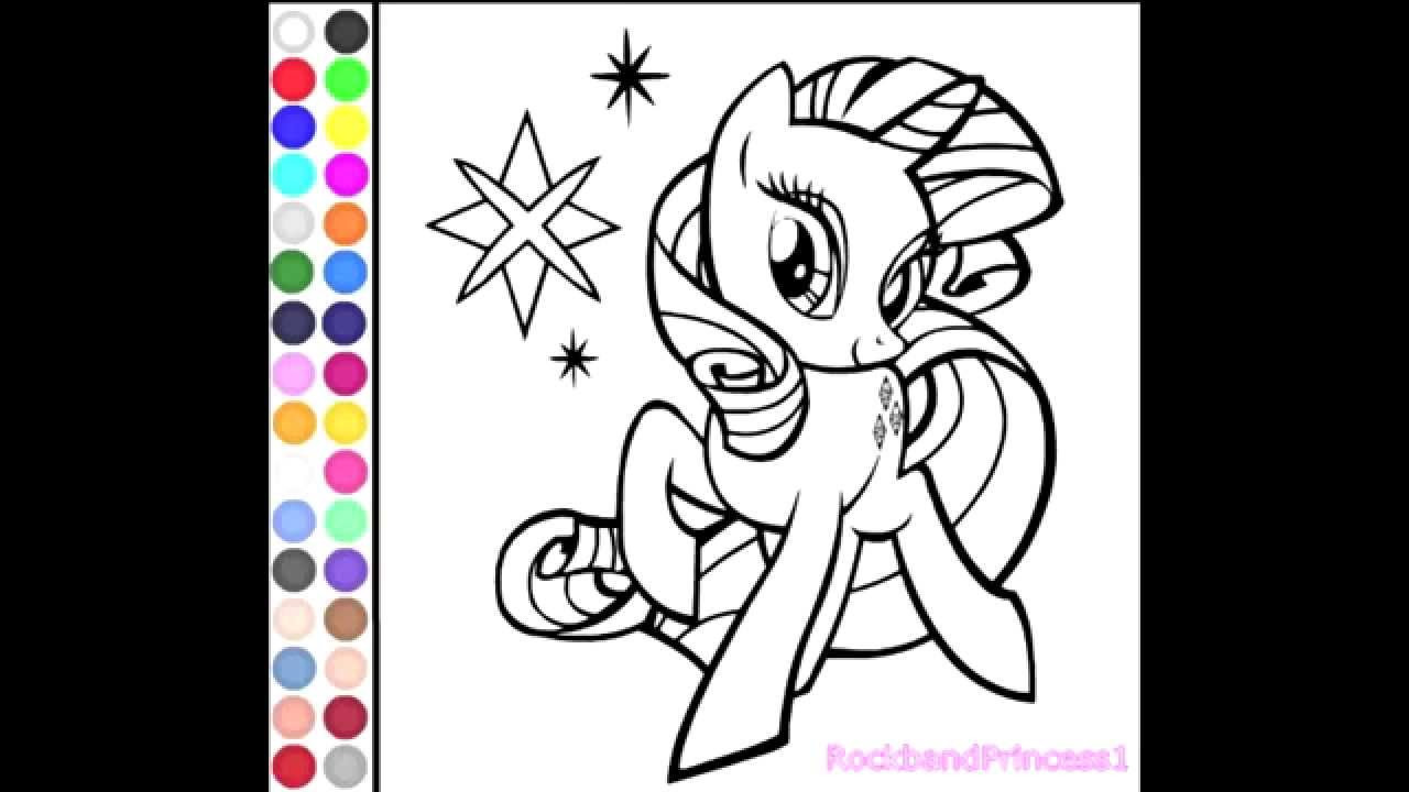 Free Coloring Games For Kids
 My Little Pony Coloring Games line For Kids Free