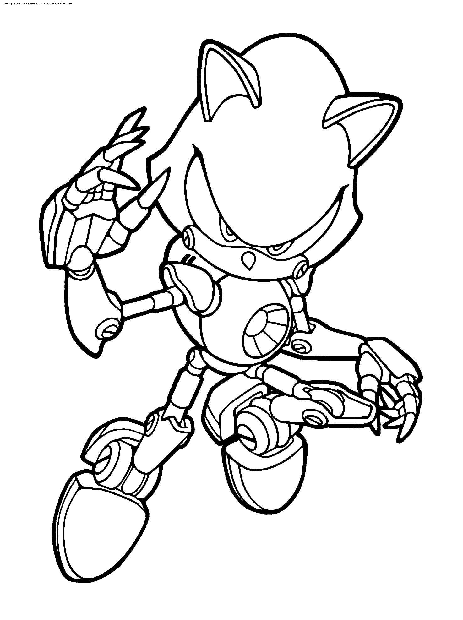 Free Coloring Sheets For Toddlers
 Sonic coloring pages