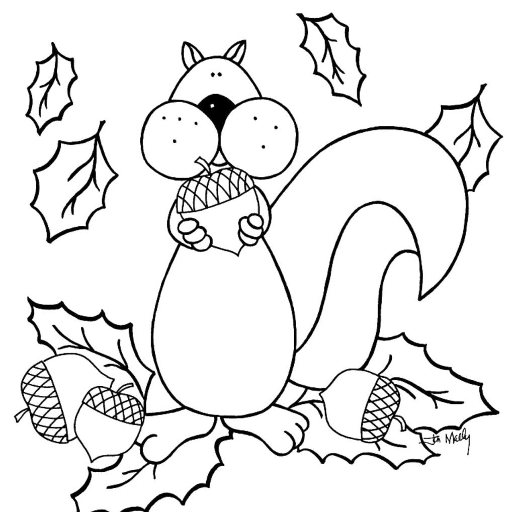 Free Fall Printable Coloring Pages
 Free Printable Fall Coloring Pages for Kids Best