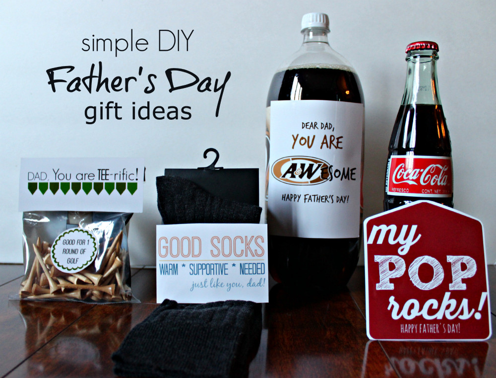Free Fathers Day Gift Ideas
 Simple DIY Father’s Day Gift Ideas with Free Printable