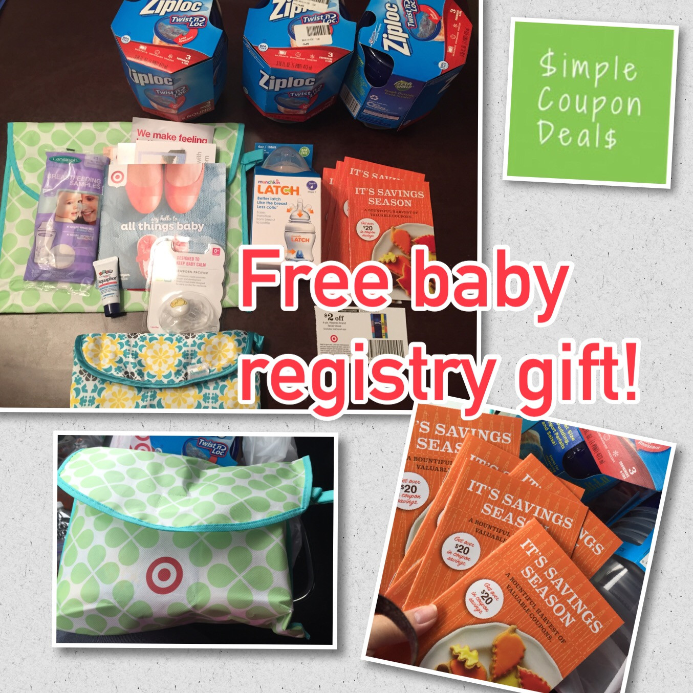 Free Gifts For Baby Registry
 Expired Free Baby Registry Gift Pack from Tar and free