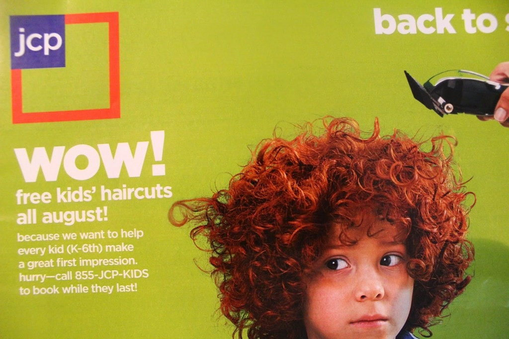Free Kids Haircuts
 Free Haircuts For Kids Every Saturday At JCPenney Starting