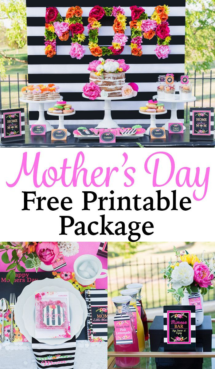 Free Mother'S Day Gift Ideas
 FREE Mother s Day Printable Package Beautiful free