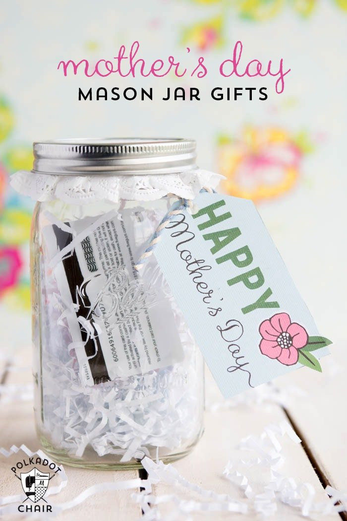 Free Mother'S Day Gift Ideas
 Last Minute Mother s Day Gift Ideas & Cute Mason Jar Gifts