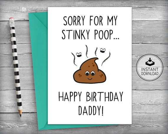 Free Printable Birthday Cards For Dad
 Father Birthday Card Father s Birthday Dad Birthday