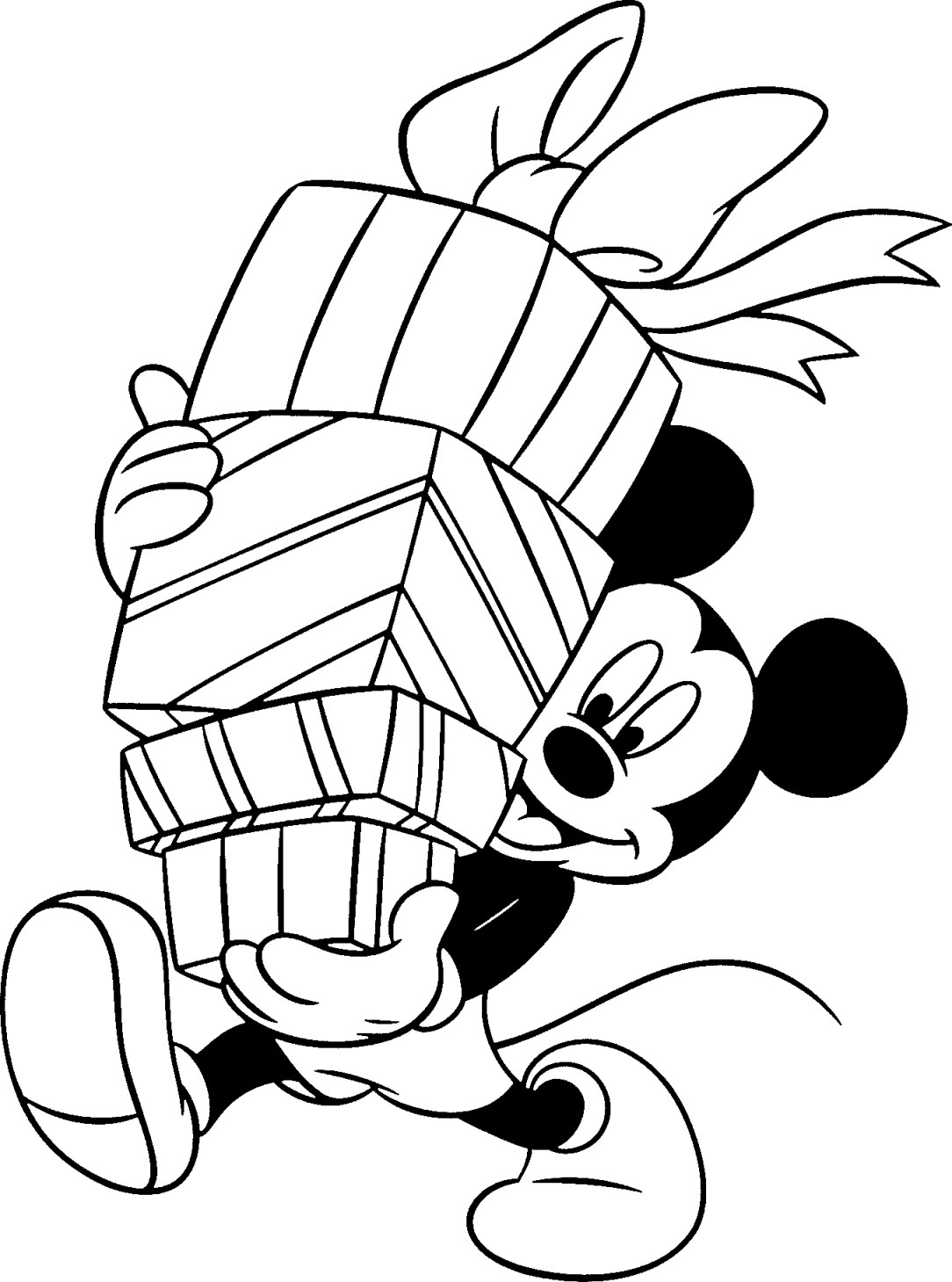 Free Printable Coloring Pages Christmas
 Coloring Pages Christmas Disney Disney Coloring Pages