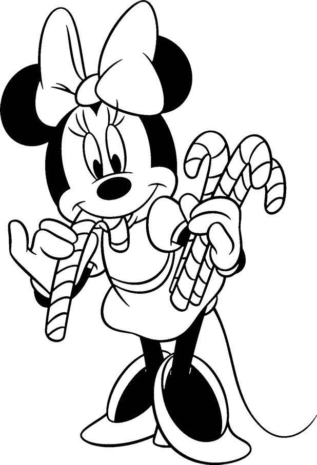 Free Printable Coloring Pages Christmas
 Free Disney Christmas Printable Coloring Pages for Kids