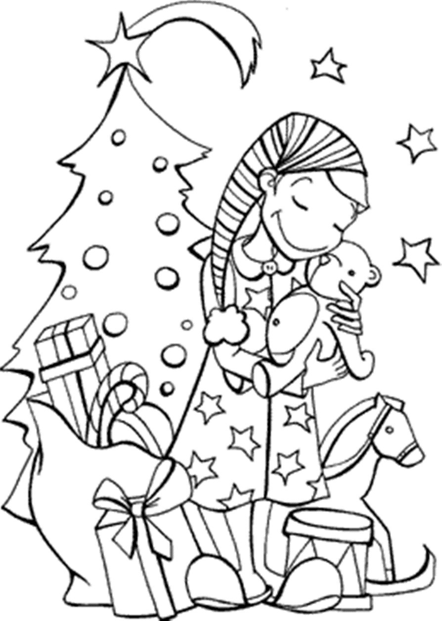 Free Printable Coloring Pages Christmas
 Free Christmas Coloring Pages To Print