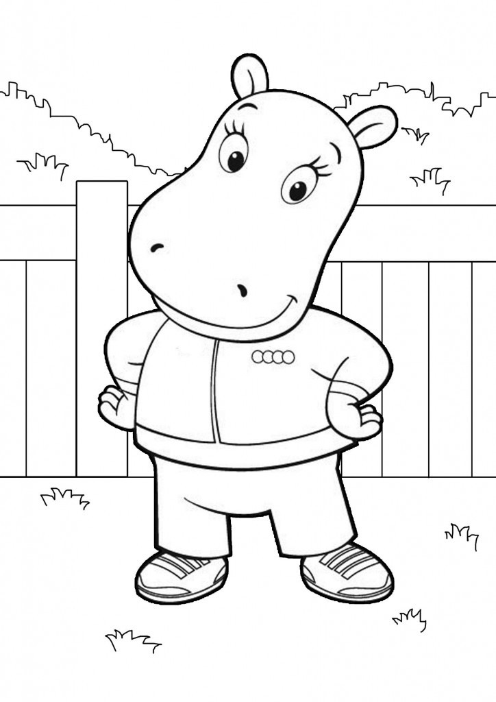 Free Printable Coloring Pages For Children
 Free Printable Backyardigans Coloring Pages For Kids