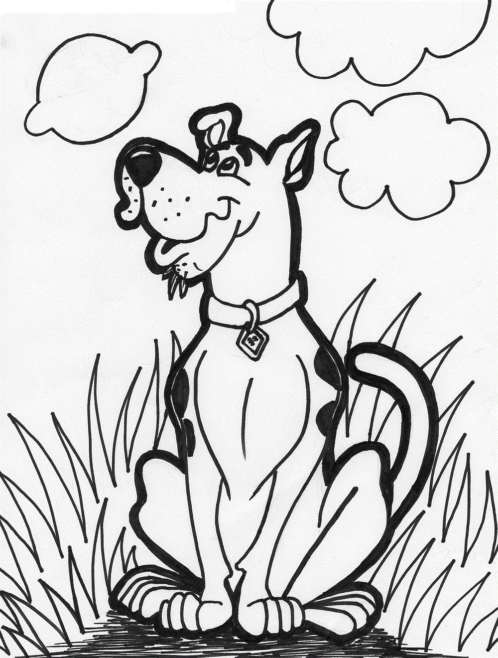 Free Printable Coloring Pages For Children
 Free Printable Scooby Doo Coloring Pages For Kids