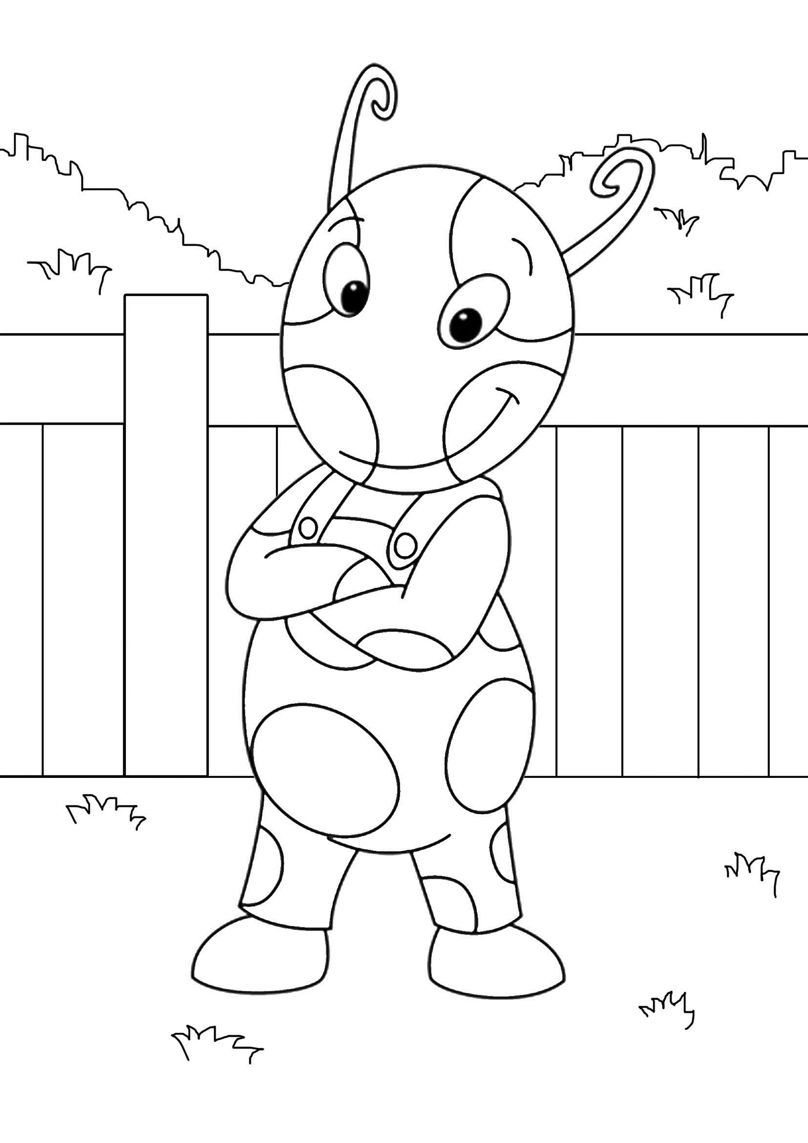 Free Printable Coloring Sheets For Toddlers
 Free Printable Backyardigans Coloring Pages For Kids
