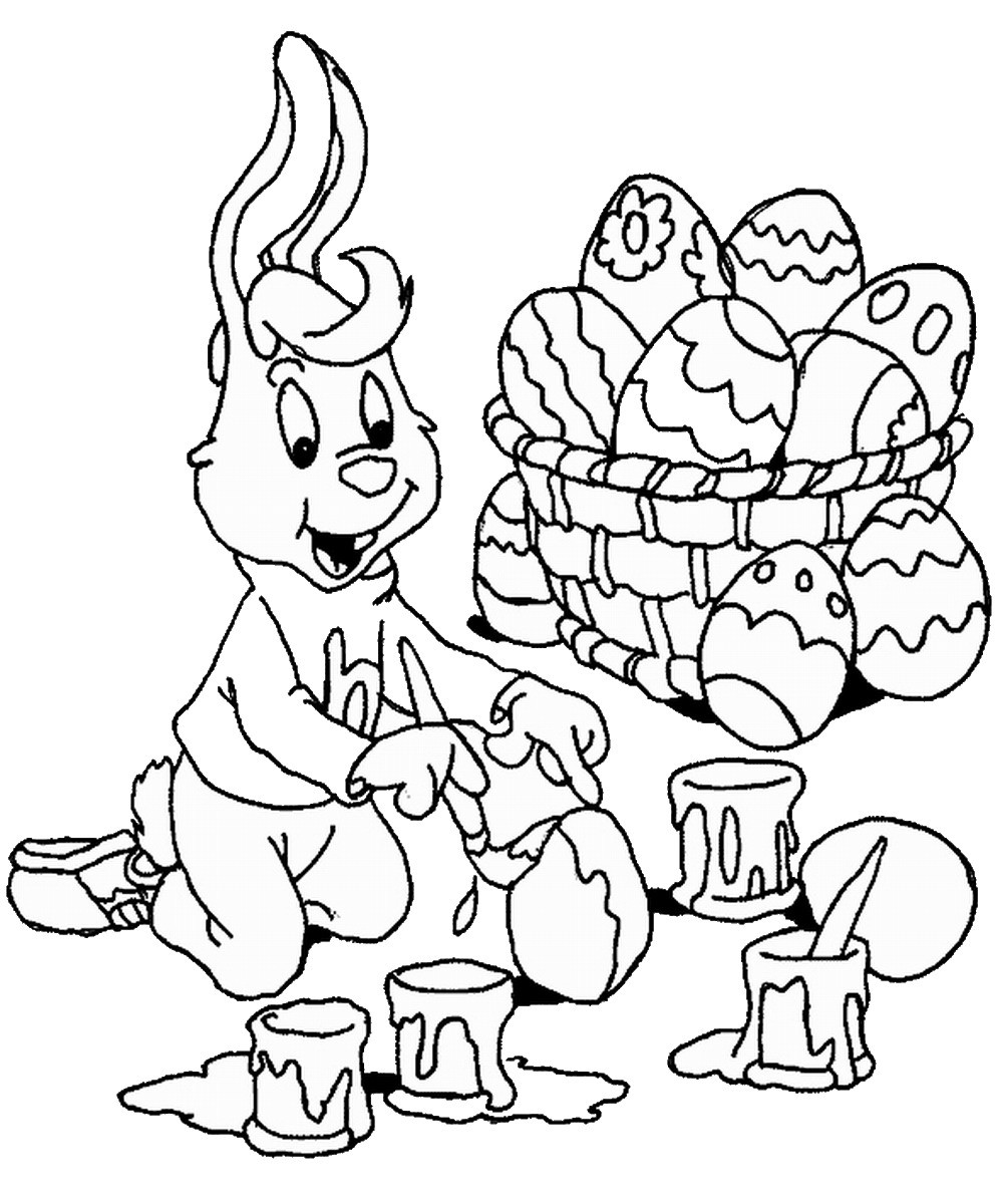 Free Printable Easter Coloring Sheets
 Easter Coloring Pages