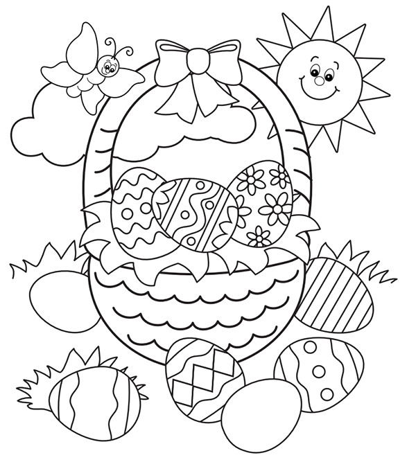 Free Printable Easter Coloring Sheets
 Free Easter Colouring Pages – The Organised Housewife