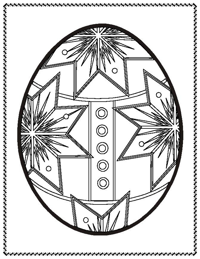 Free Printable Easter Egg Coloring Pages
 Free Printable Easter Egg Coloring Pages For Kids
