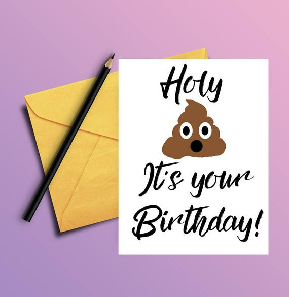 Free Printable Funny Birthday Cards For Him
 Adult humor Funny birthday card Card for him Card for