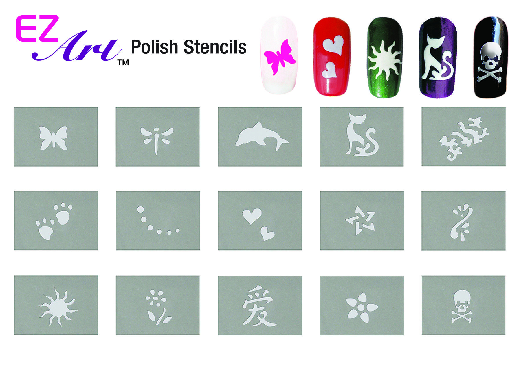 Free Printable Nail Art Stencils
 nail art stencils printable